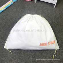 Luxueux sac de cordon de coton de sublimation de pliage avec logo